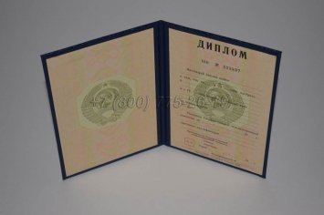 Диплом ВУЗа СССР 1982 года в Брянске